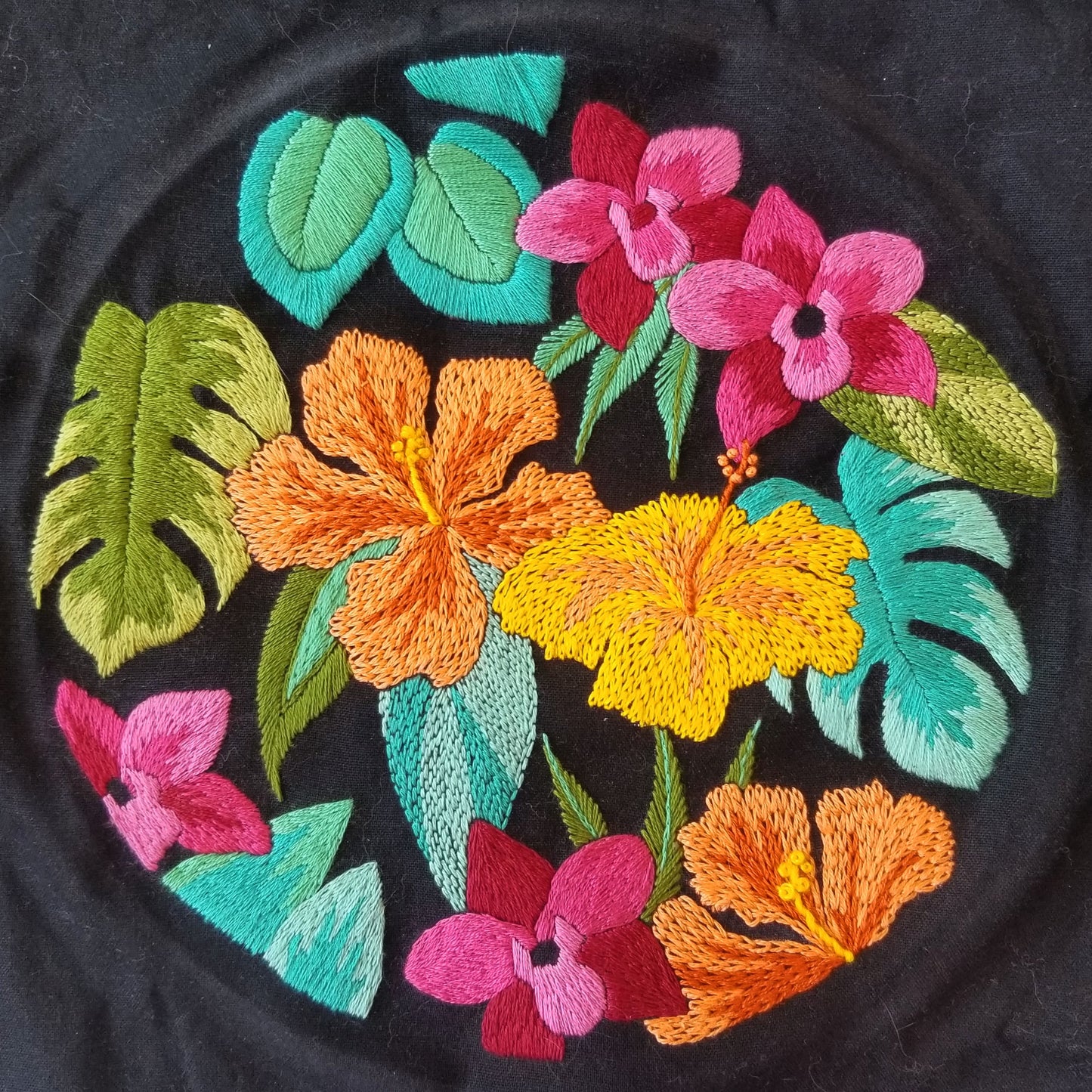 Lush Blooms Embroidery Pattern (PDF)
