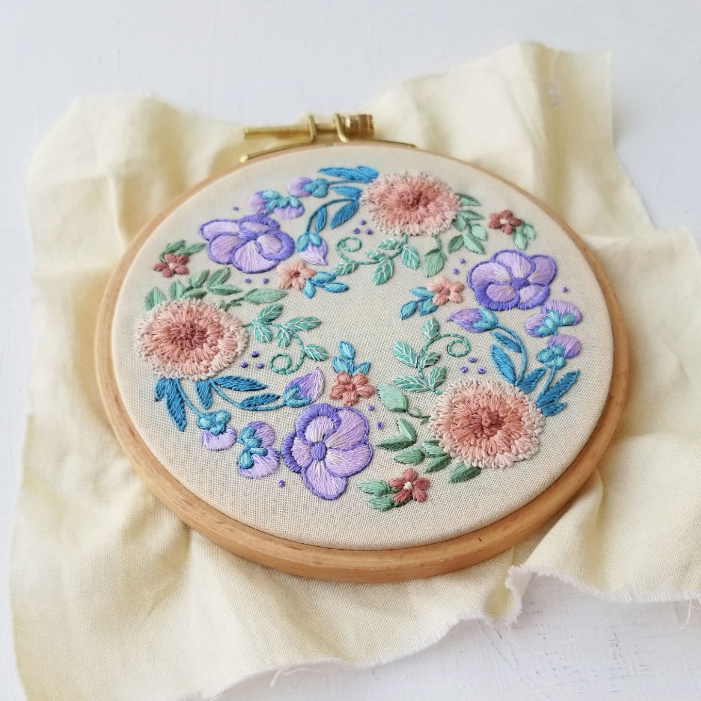 Summer's Garden Embroidery Pattern (PDF)
