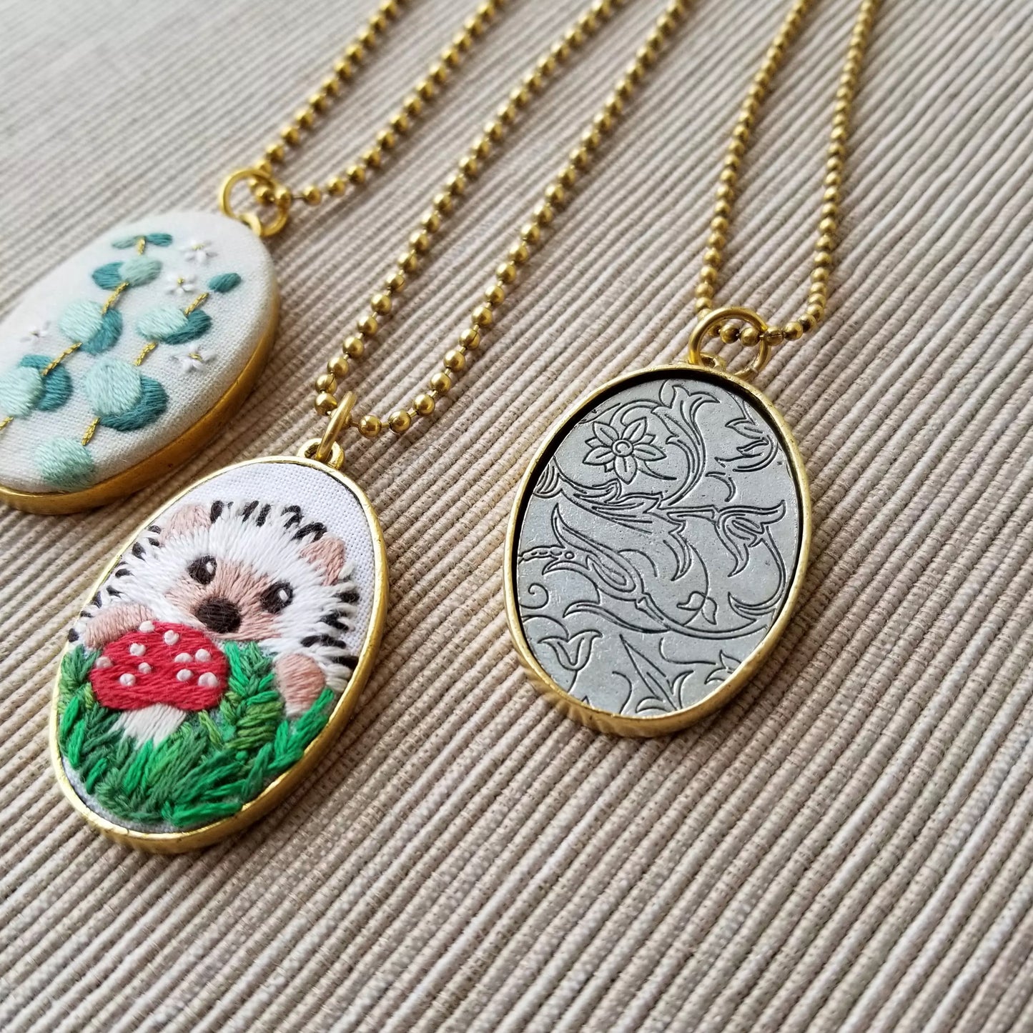 Fine Embroidered Jewelry Making: Necklace Sets