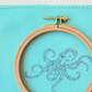Pacific Octopus Printed Fabric